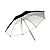 40 In. Reflector Umbrella (Black/White)