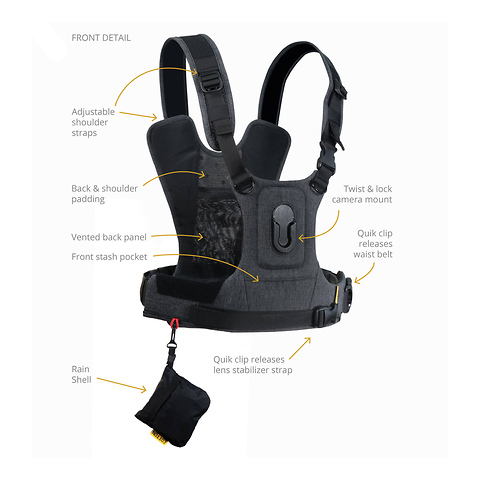 CCS G3 Harness-1 (Gray) Image 3