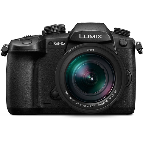 Lumix DC-GH5 Mirrorless Micro Four Thirds Digital Camera with 12-60mm Lens Image 0