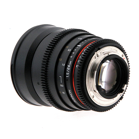 24mm T/1.5 Cine Lens for Nikon - Open Box Image 3