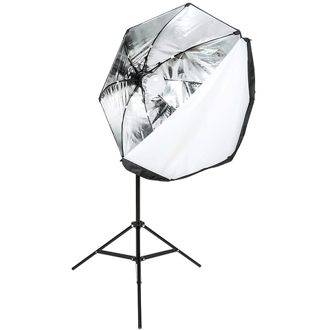 OctaBella 1000W 2-LED Light Softbox Kit Image 4