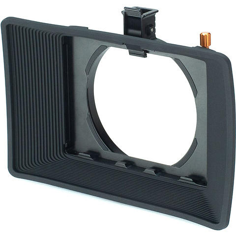 Misfit Atom 4 x 5.65 in./4 x 4 in. Ultra Lightweight 2-Stage Clip-On Matte Box Image 1