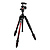 Befree Advanced Travel Al Tripod with Ball Head (Twist Locks, Red)