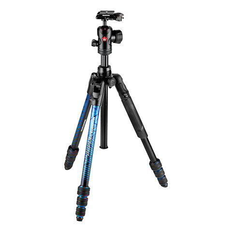 Befree Advanced Travel Al Tripod with Ball Head (Twist Locks, Blue) Image 0