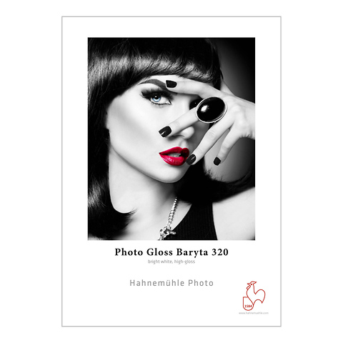Photo Gloss Baryta 320 Paper (8.5 x 11 In. 25 Sheets) Image 0