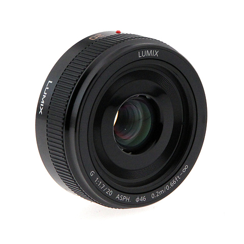 LUMIX G 20mm f/1.7 II Lens - Black (Open Box) Image 2