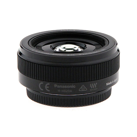 LUMIX G 20mm f/1.7 II Lens - Black (Open Box) Image 1