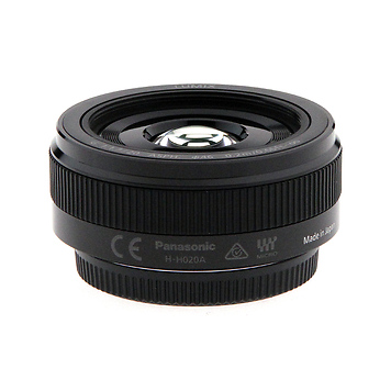 LUMIX G 20mm f/1.7 II Lens - Black (Open Box)