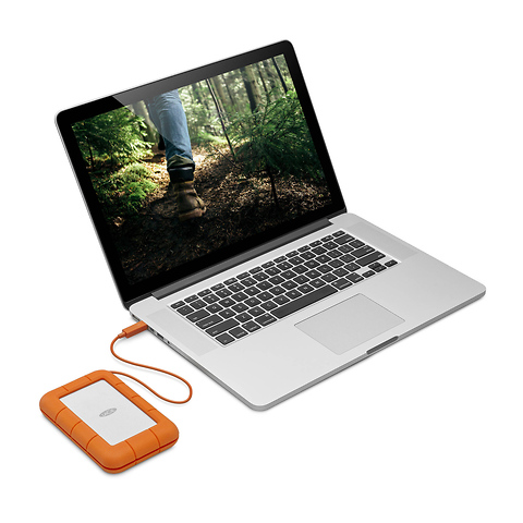 2TB Rugged Thunderbolt USB-C Mobile HDD Image 6