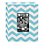 Photo Albums Cloth Album with Frame (Chevron, Aqua)