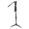 Aluminum 4 Section Monopod with Feet and VA5 Head - Open Box Thumbnail 0