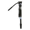 Aluminum 4 Section Monopod with Feet and VA5 Head Thumbnail 3