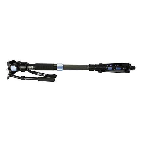 P-424SR Photo/Video Carbon Fiber Monopod with VH-10X Head Image 3