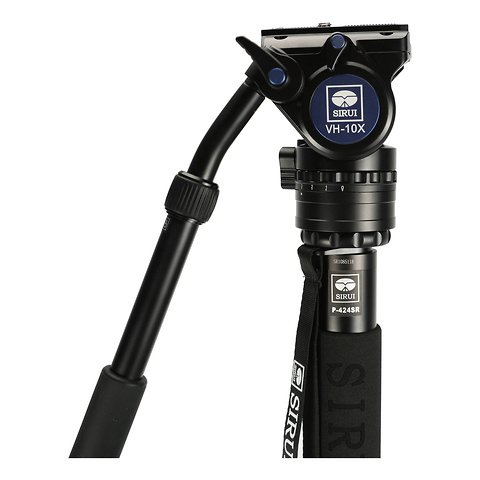 P-424SR Photo/Video Carbon Fiber Monopod with VH-10X Head Image 6