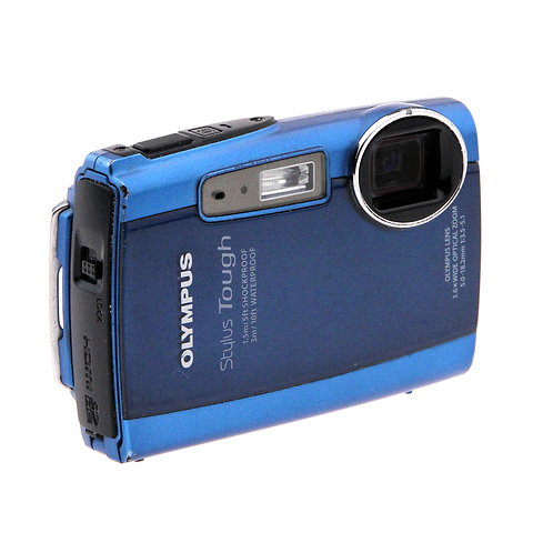 Stylus Tough 3000 Digital Camera, Blue - Pre-Owned Image 0