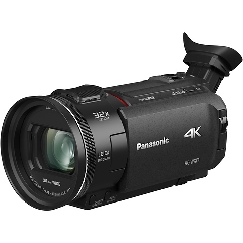 HC-WXF1 4K UHD Camcorder w/ Twin & Multi-Cam Capture - Open Box Image 2