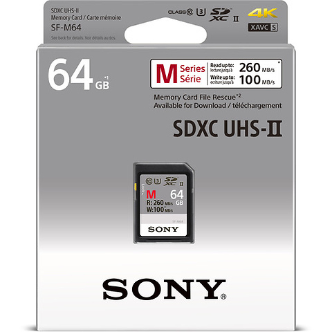 64GB SF-M Tough Series UHS-II SDXC Memory Card Image 1