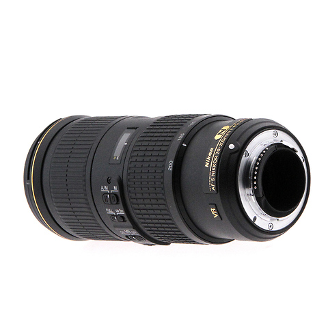 AF-S 70-200mm f/4.0G ED VR Telephoto Nikkor Lens (Open Box) Image 3