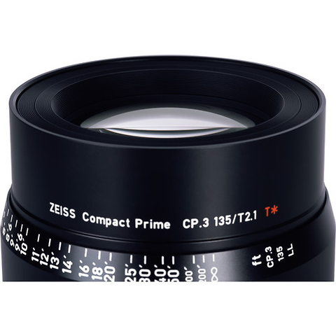 CP.3 135mm T2.1 Compact Prime Lens (PL Mount, Feet) Image 1