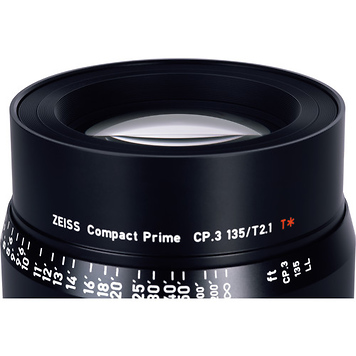 CP.3 135mm T2.1 Compact Prime Lens (PL Mount, Feet)