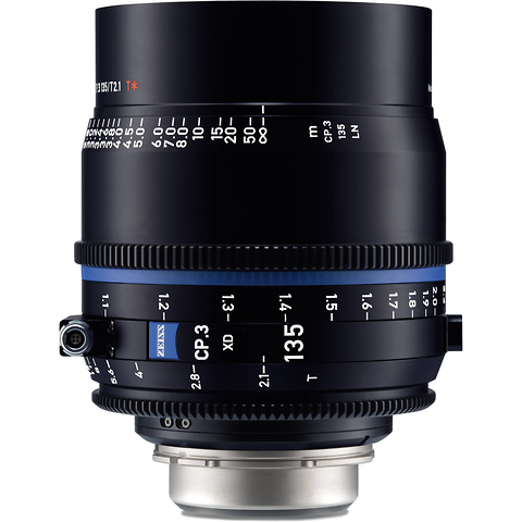 CP.3 XD 135mm T2.1 Compact Prime Lens (PL Mount, Feet) Image 0