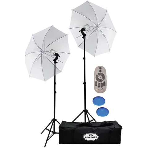 700W Bi-Color LED Studio Light Kit Image 0