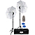 700W Bi-Color LED Studio Light Kit