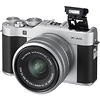 X-A5 Mirrorless Digital Camera with 15-45mm Lens (Silver) Thumbnail 2