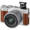X-A5 Mirrorless Digital Camera with 15-45mm Lens (Brown) Thumbnail 2