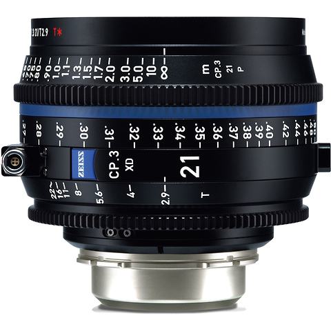 CP.3 XD 21mm T2.9 Compact Prime Lens (PL Mount, Feet) Image 0