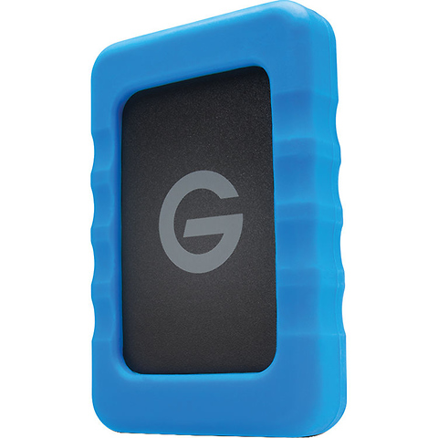 4TB G-DRIVE ev RaW USB 3.1 Gen 1 Hard Drive with Rugged Bumper Image 0