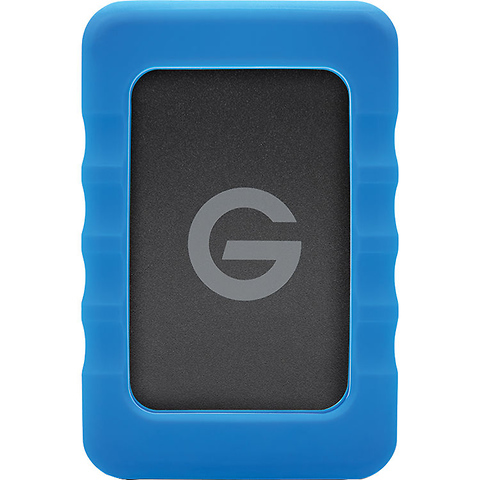 4TB G-DRIVE ev RaW USB 3.1 Gen 1 Hard Drive with Rugged Bumper Image 1