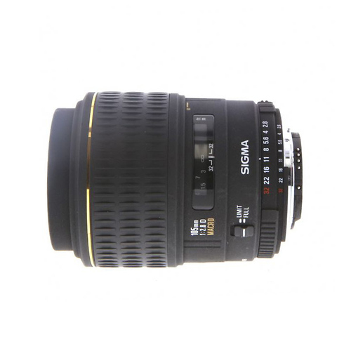 105mm f/2.8 Macro D EX Lens for Nikon - Pre-Owned Image 0