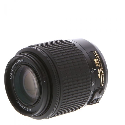 Nikkor 55-200mm f/4-5.6G ED AF-S DX Lens - Pre-Owned Image 0