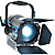 L7-C LE2 LED Fresnel (Silver/Blue, Manual Mount)