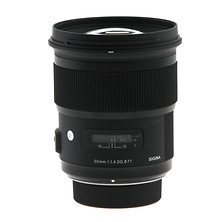 50mm f/1.4 DG HSM Lens for Nikon F (Open Box) Image 0