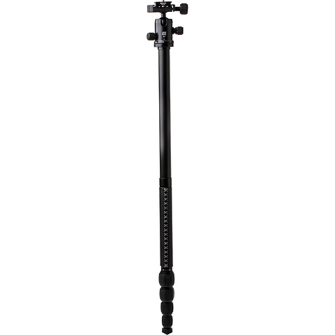 RoadTrip Classic Leather Edition Tripod (Aluminum, Black with Black Leather) Image 4