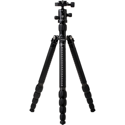 RoadTrip Classic Leather Edition Tripod (Carbon Fiber, Black with Black Leather) Image 0