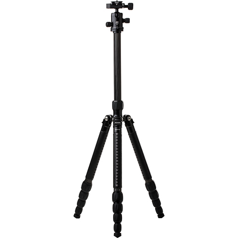 RoadTrip Classic Leather Edition Tripod (Carbon Fiber, Black with Black Leather) Image 1