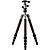 RoadTrip Classic Leather Edition Tripod (Aluminum, Titanium with Brown Leather)