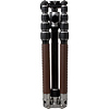 RoadTrip Classic Leather Edition Tripod (Carbon Fiber, Titanium with Brown Leather) Thumbnail 3