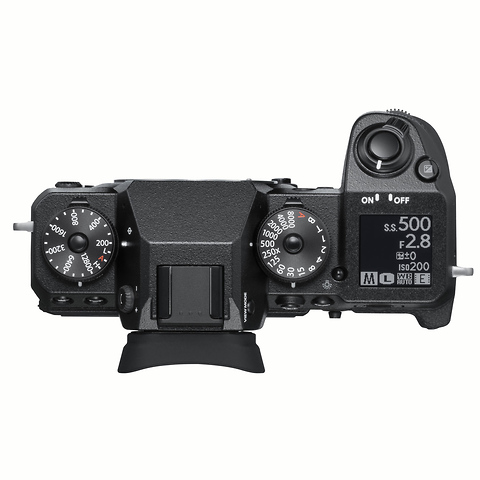 X-H1 Mirrorless Digital Camera Body (Black) with Power Grip Image 3