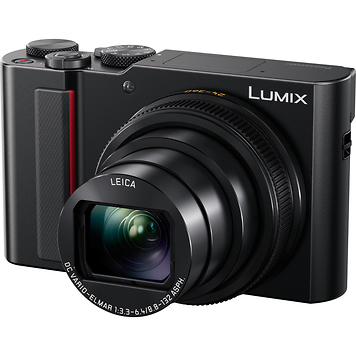 Lumix DC-ZS200 Digital Camera (Black)