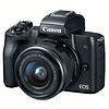 EOS M50 Mirrorless Digital Camera with 15-45mm Lens (Black) Thumbnail 0