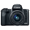 EOS M50 Mirrorless Digital Camera with 15-45mm and 55-200mm Lenses Kit (Black) Thumbnail 5