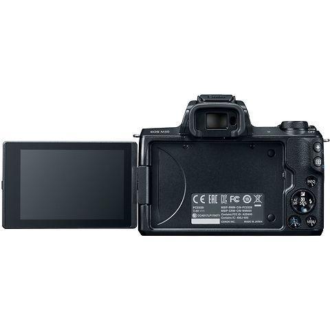 EOS M50 Mirrorless Digital Camera with 15-45mm Lens (Black) Image 5