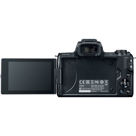 Canon EOS M50 Mirrorless Digital Camera with 15-45mm Lens Video Creator Kit  (Black)