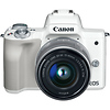 EOS M50 Mirrorless Digital Camera with 15-45mm Lens (White) Thumbnail 3