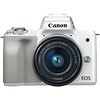 EOS M50 Mirrorless Digital Camera with 15-45mm Lens (White) Thumbnail 4