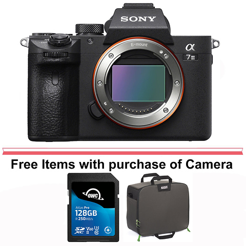 Alpha a7 III Mirrorless Digital Camera Body Image 0